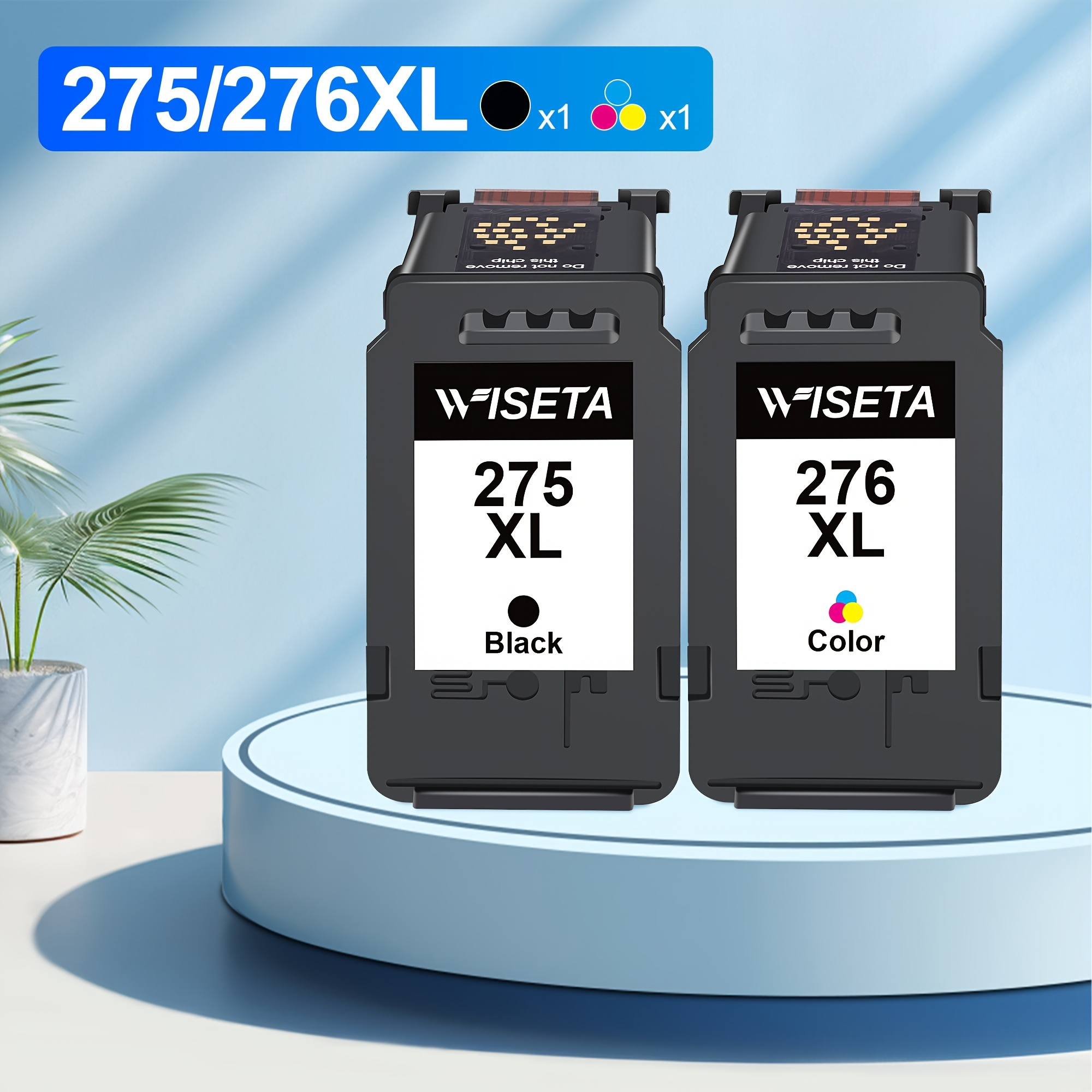 

2 Pack, Black And Tricolor 275xl 276xl Remanufactured Ink Cartridge Replacement For 275xl 276xl Works With Tr4720 Ts3520 Ts3500 Tr4700 Series Printers