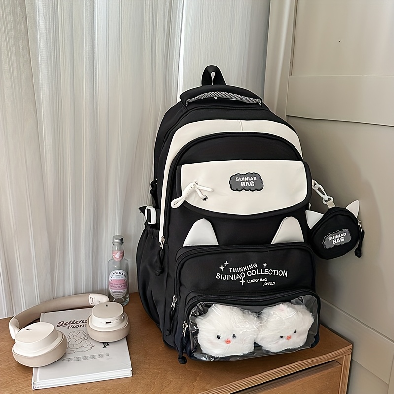 Image of Schoolbag Is Fresh , With Large Capacity, Multi-compartment, Casual And Versatile Backpack For Junior And Senior High School Students., For Teenager