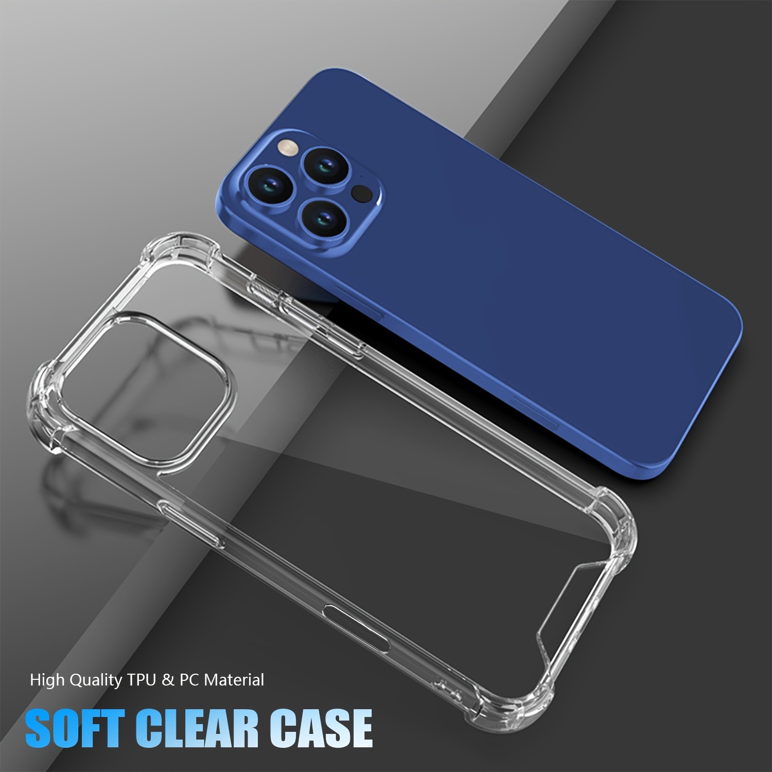 LIUKM Coque Compatible Avec IPhone 15 Pro Max, Cache Camera