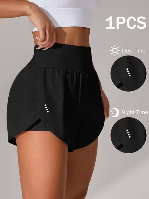 womens quick dry high shorts tummy control and anti see through seamless moisture wicking athletic swimwear suitable for gym fitness springs and beach vacations