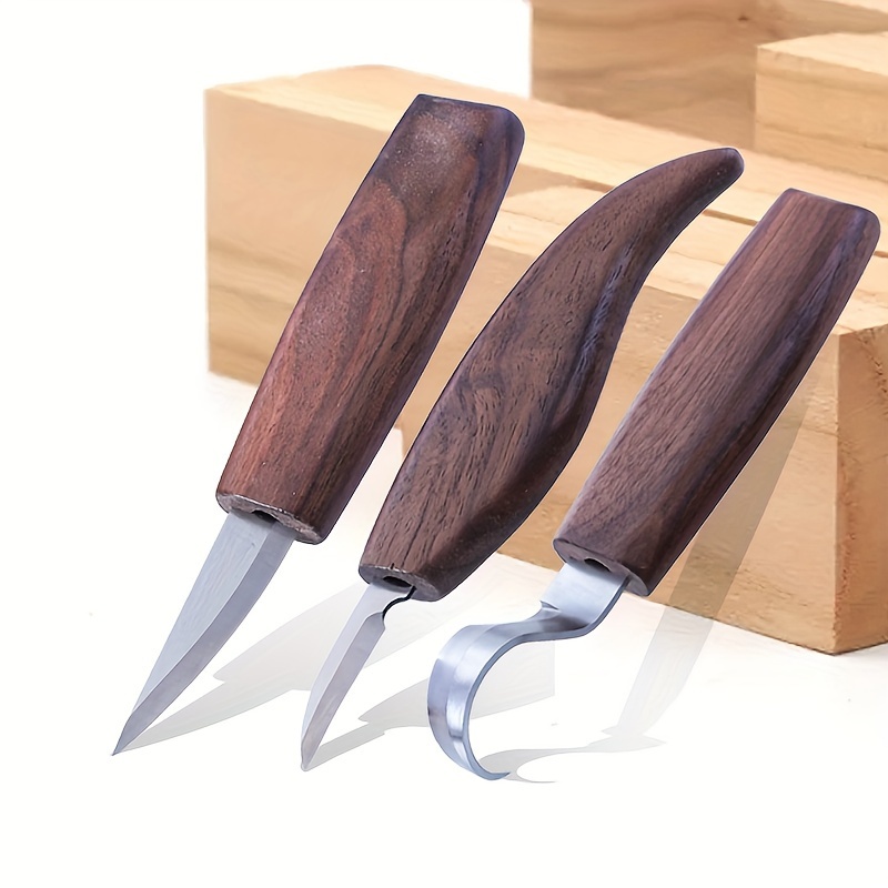 

Complete Wood Carving Kit With Mini - Cr- Tools For Beginners & Pros, Includes , Spoon & Plate Digging