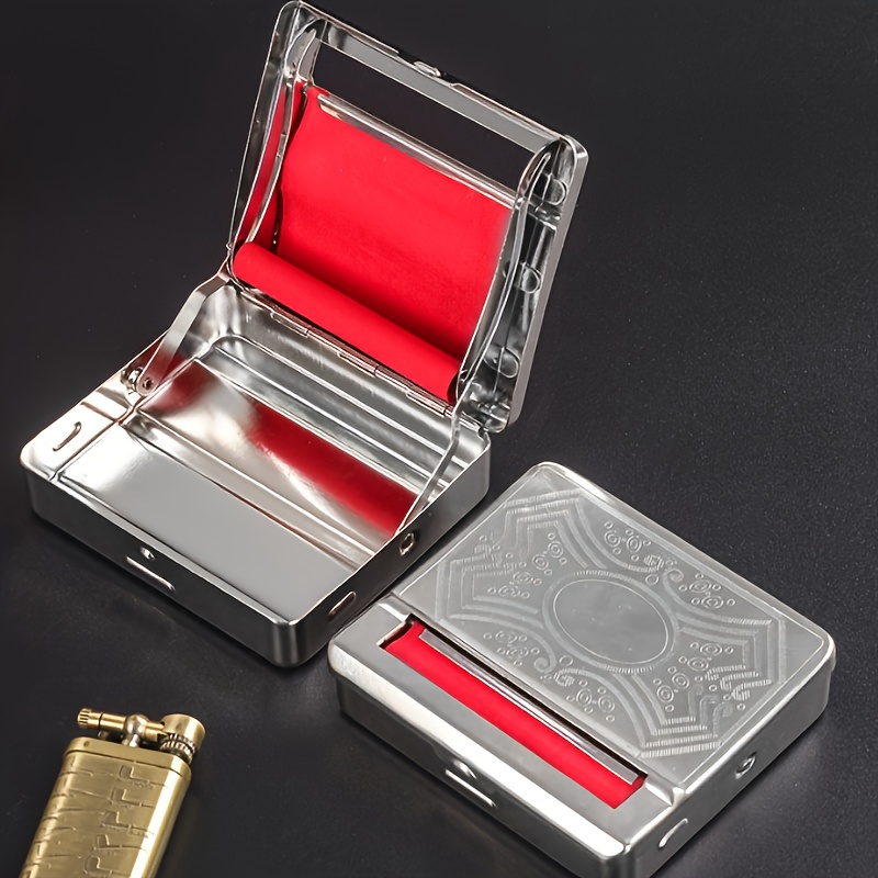 handmade cigarette rolling machine See The Forbidden In Action Retro Copper Cigarette Roller Handmade