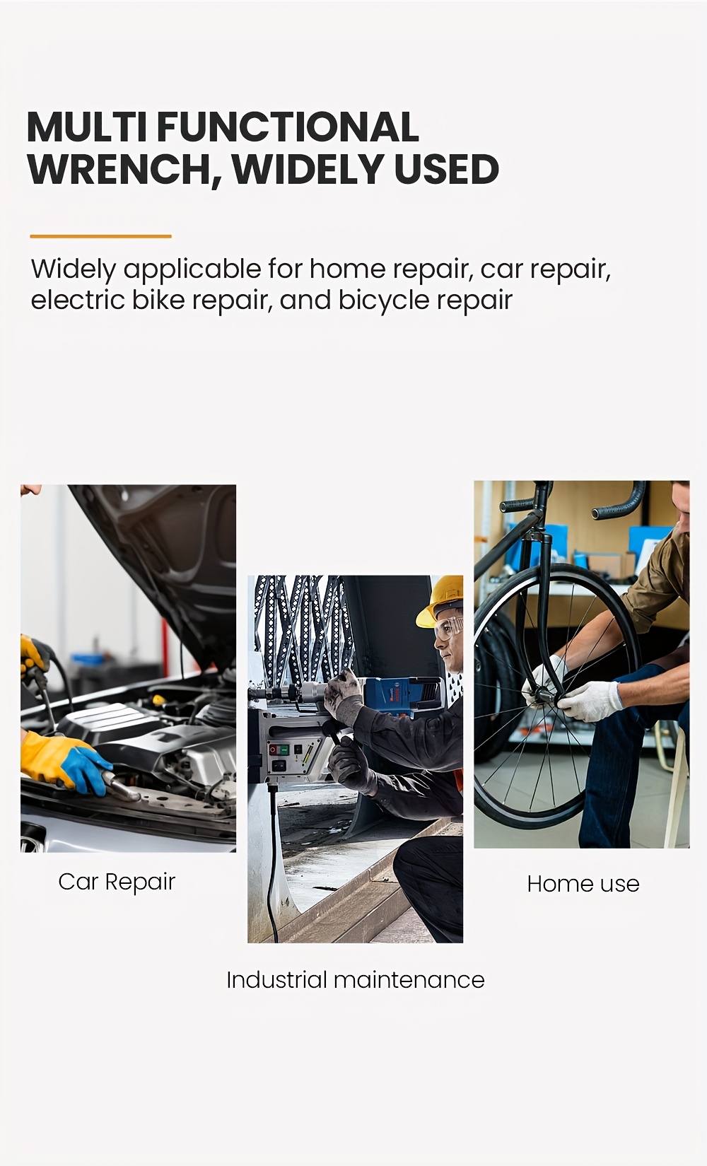  8 52 in 1 socket wrench set heavy duty for bike repairs diy ensures carrying ideal for homes Product details 2