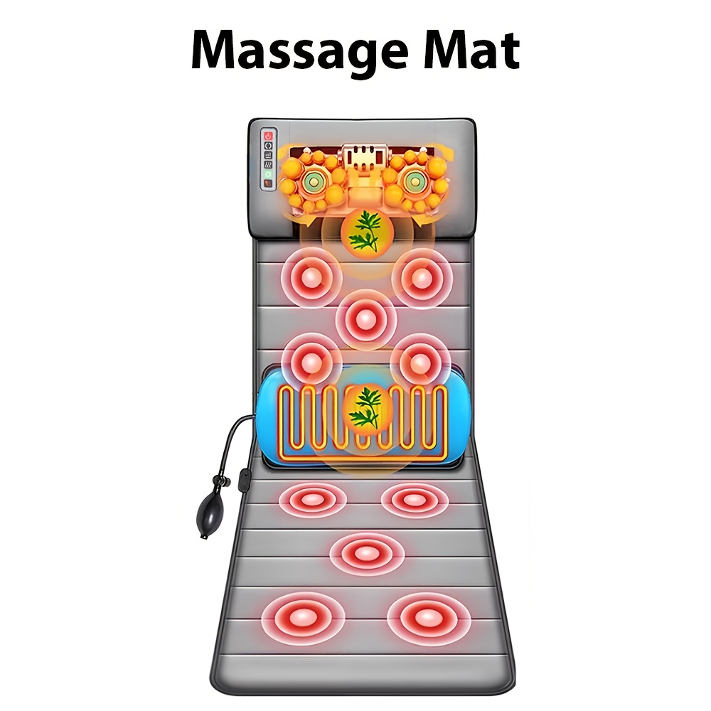Back Massager Full Body Massager with Heat for, Multifunctional Electric Heated Massage Chair Back Pad, Perfect Gifts for Men Women Dad Mom