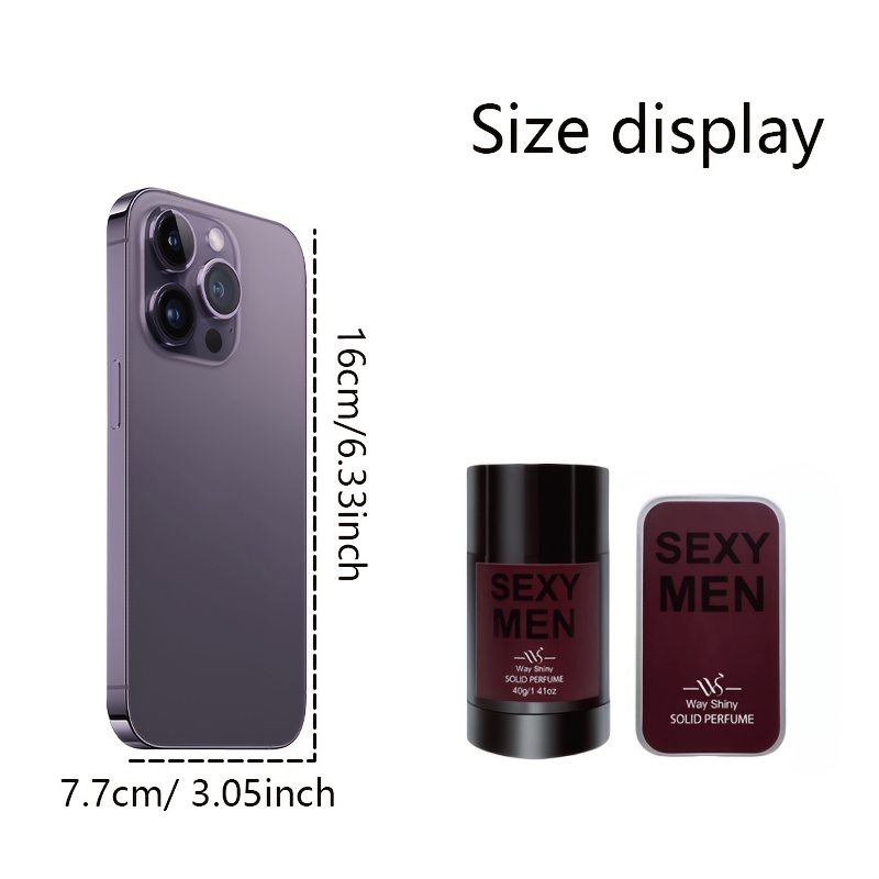 QXG21 Men'S Solid Perfume Features a Refreshing Oriental Woody Scent, Long-Lasting Fragrance, Ideal for Gentlemen, Perfect for Dates And Sports.