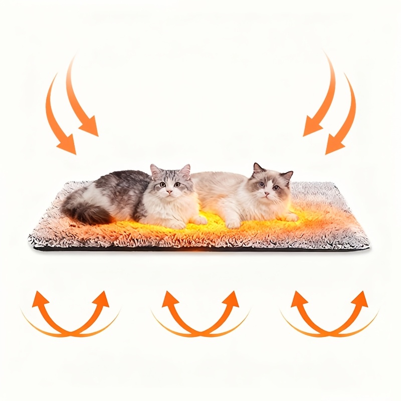 self warming cat bed extra warm self heating pad for   anti slip thermal pet mat indoor with removable washable cover not electric Product details 0