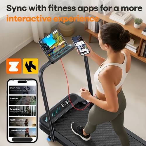 tapis roulant smart con inclinazione del 5%, tapis roulant pieghevoli per casa, pieghevole con manubrio, tapis roulant da scrivania 3.0 , 3 metodi di & capacità 145kg, compatibile con / , esercizio in qualsiasi , miglior regalo, regalo di natale, senza batteria