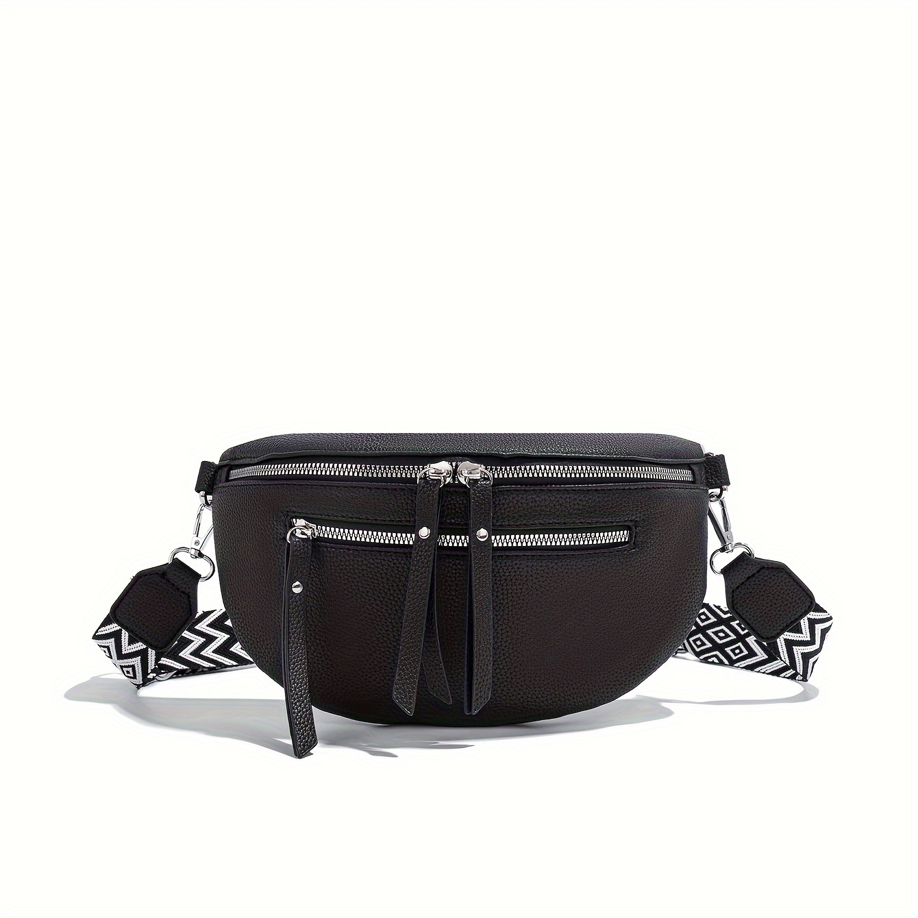 Wide Shoulder Strap Chest Bag