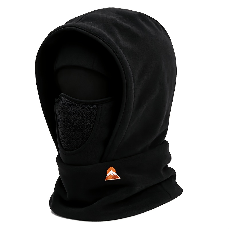 TEMU Winter Men's And Women's Outdoor Hats, Thick Cycling Hats, Worn For Hiking And Keeping Warm On Snowy Days