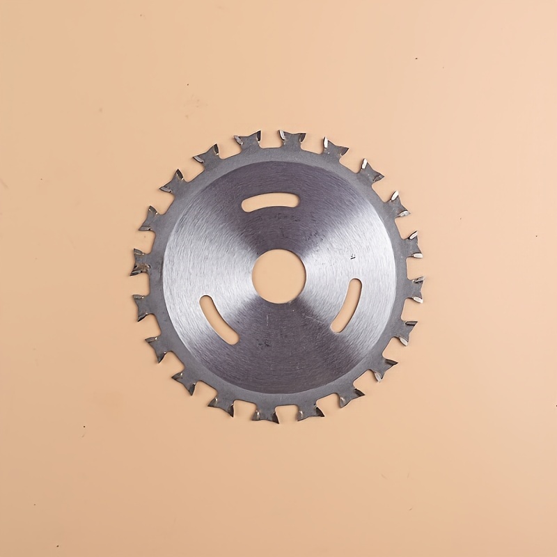 

Steel Circular Saw Blade For Woodworking, 110mm Diameter, Dual-directional Teeth, Multipurpose Cutting Disc For Wood And Pvc, 4 Inch - Durable Construction For Renovation Grade Precision Cutting