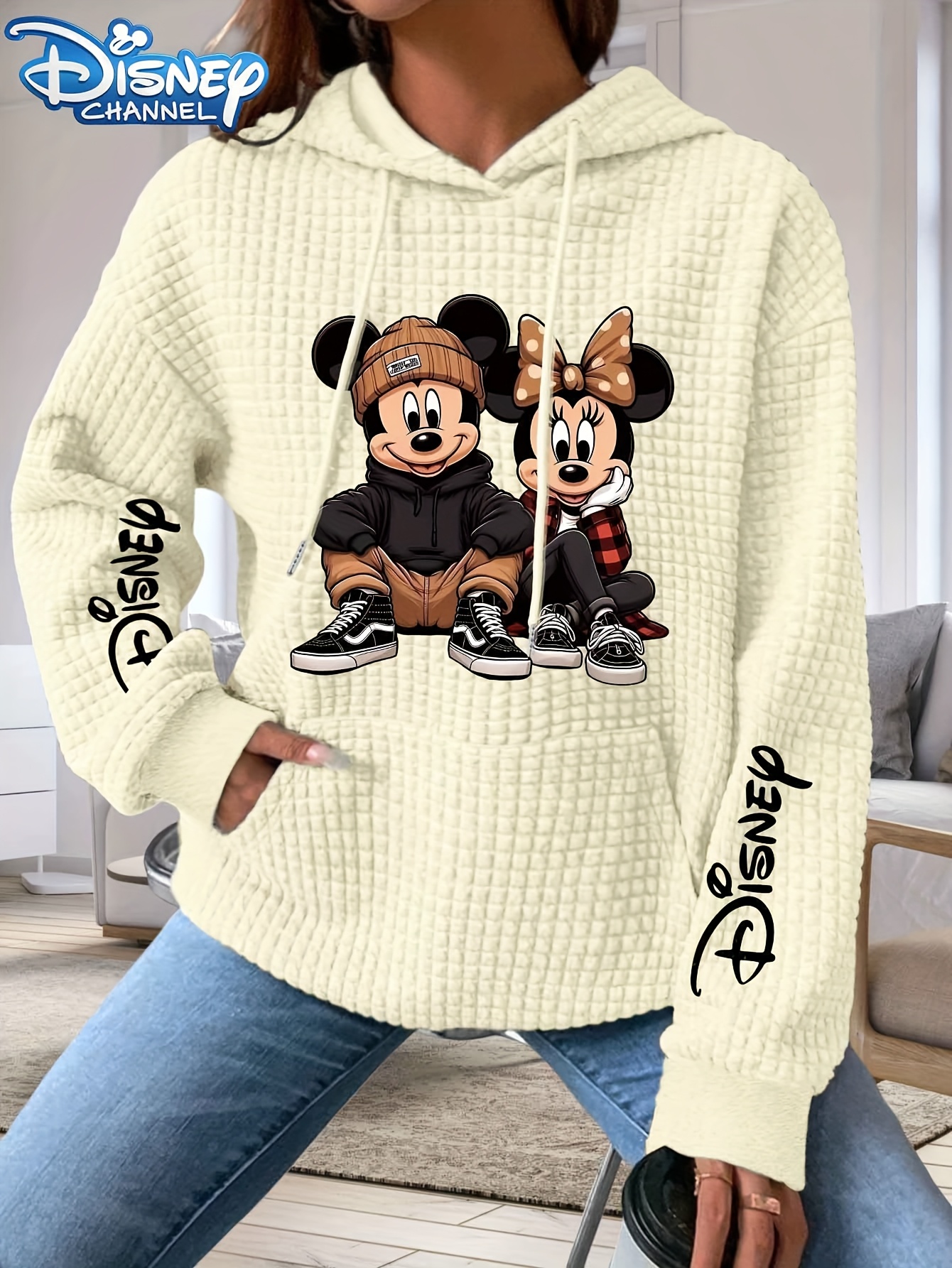 Dames Mickey & Minnie Mouse Officieel Gelicentieerde Hoodie