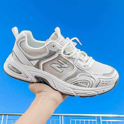 neue freizeit-sneaker für herren für frühling/sommer mit weichen, bequemen sohlen, , verschleißfesten außensohlen, atmungsaktivem mesh für kühle, campus-sport-basketballschuhe, laufschuhe für herren 77761