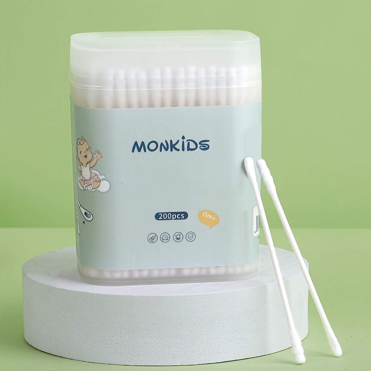 200/300/500pcs Ear Swabs, Multifunctional Beauty And Cleaning Tools, , For Ear Cleaning, Makeup And Precision Cleaning