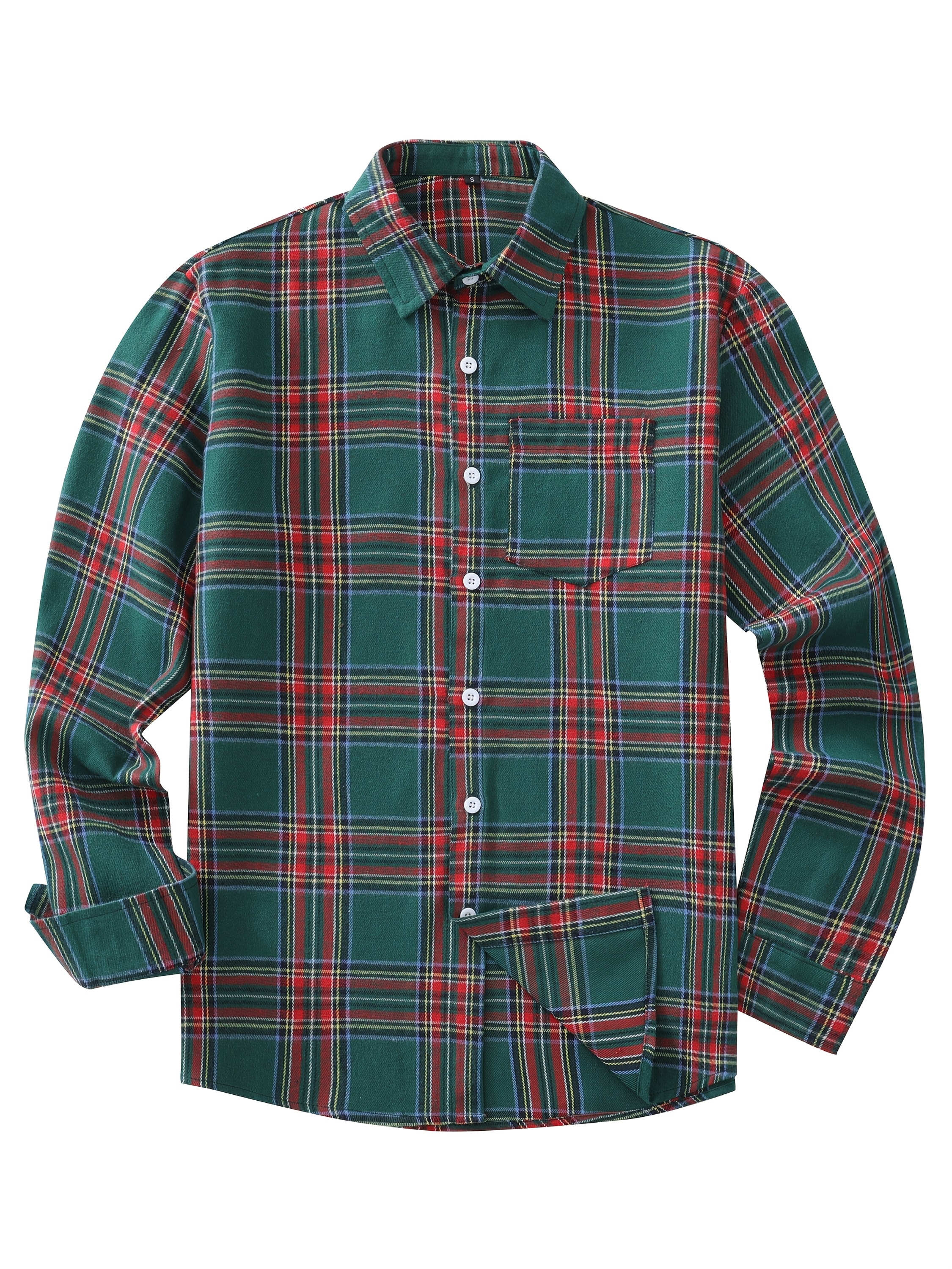 check shirts for men sold on Temu Canada