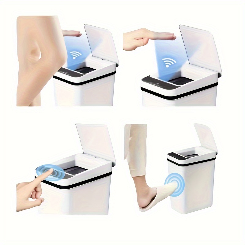 Smart Induction Trash Can, Electric Induction Household Toilet, Toilet