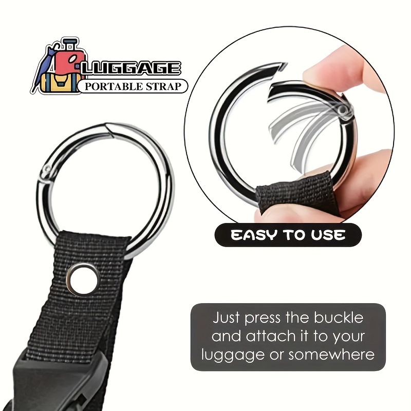 1pc Suitcase Portable Travel Strap, Backpack Luggage Anti-theft Packing Strap