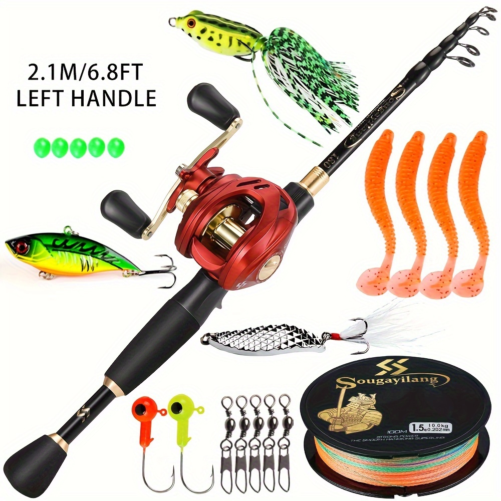 water drop reel fishing rod combination - Temu