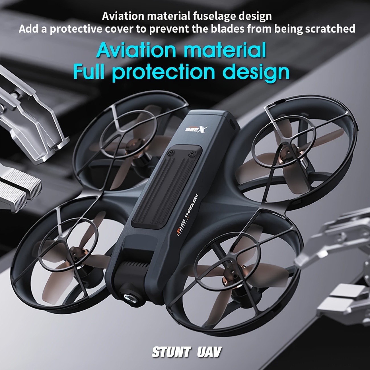 5-Inch Large Screen Real-Time Viewing Remote Control Drone, 4K Dual Camera Foldable Quadcopter with Optical Flow & Hybrid Positioning, Brushless Motors, Auto Return, One-Key Takeoff, Outdoor Flying, Durable Construction