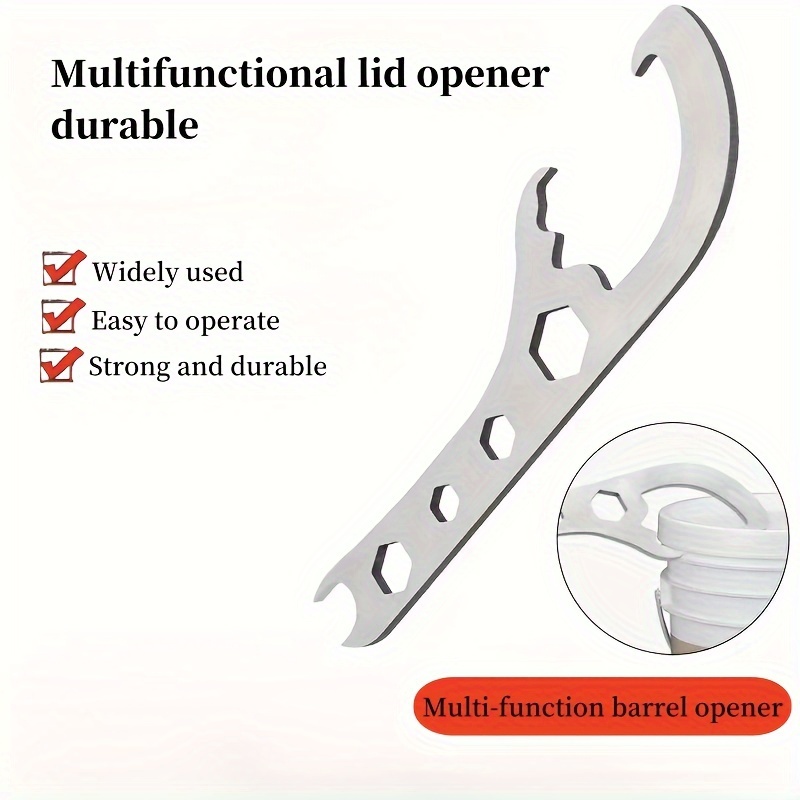 Stainless Steel Paint Lid Opener 1 Multi function Barrel Temu Philippines