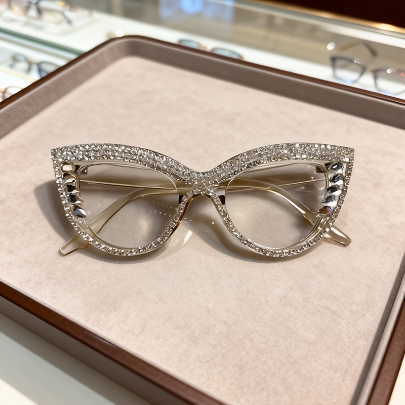 E-shop Cat-Eye Strassbrille, Gesichtsformung, geeignet für den täglichen Gebrauch, Partys, , Dates, Geschenke und Souvenirs, Freundin, Verwandte,