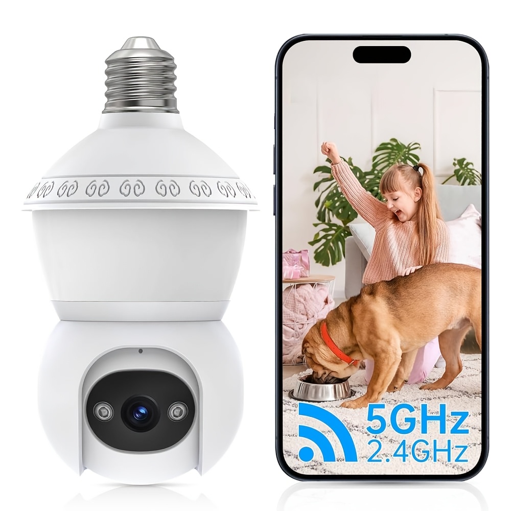 light bulb cameras sold on Temu United States