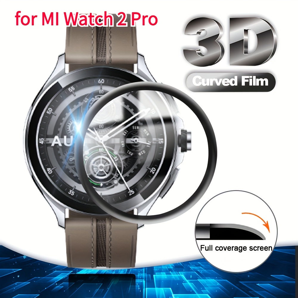 Xiaomi Watch 2 Pro Screen Protector - , Anti-fingerprint, Full Coverage Hd Film, Scratch Resistant Tpu Material, Ideal For Smartwatch