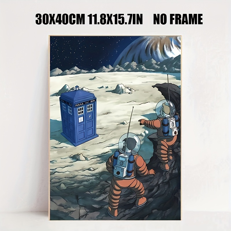 Unframed Canvas Poster Modern Art Outer Space Adventure - Temu Canada