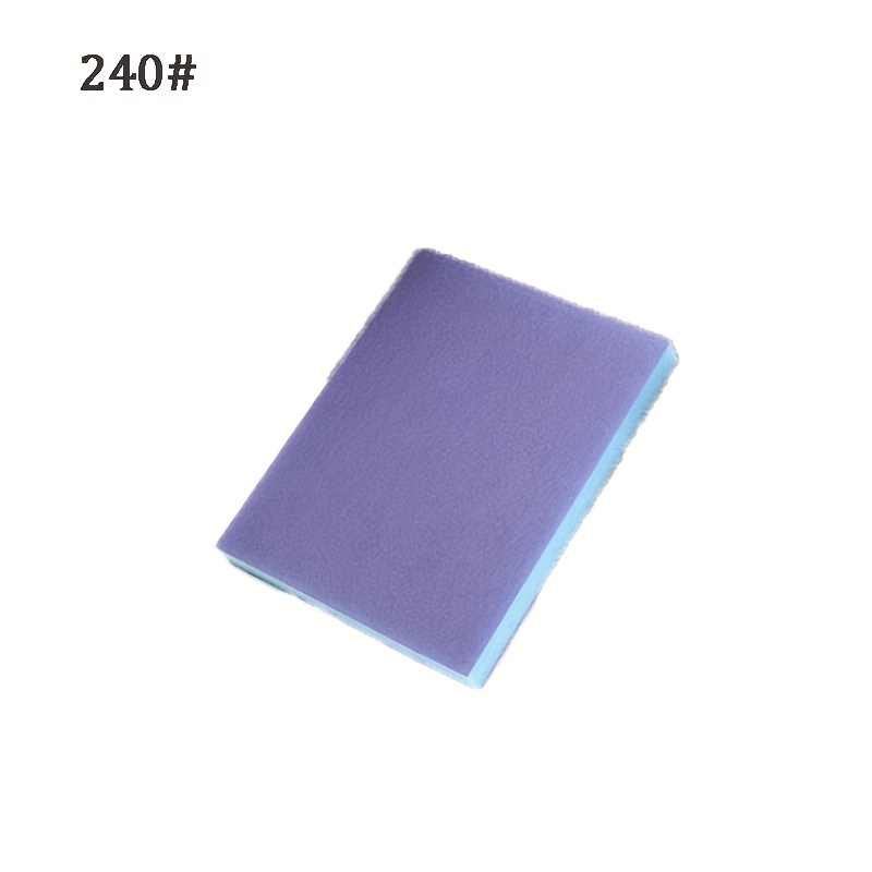 Sanding Sponges Wet And Dry Dual-use, Coarse And Fine Sanding Blocks - 240 6 Different Specifications, Washable And Reusable