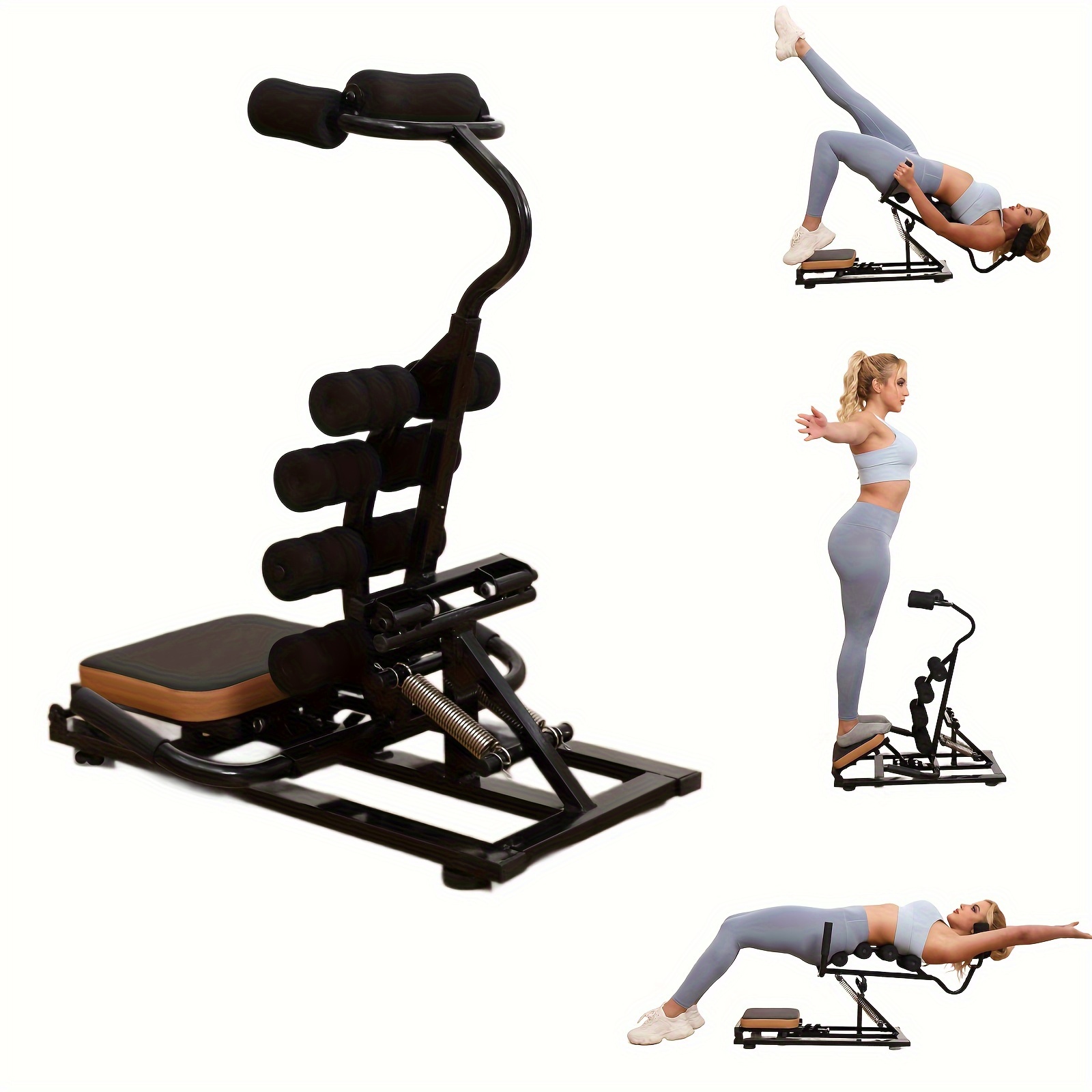 Home Gym Abs Equipment Exercise Body Fitness Abdominal Training Workout  Machine
