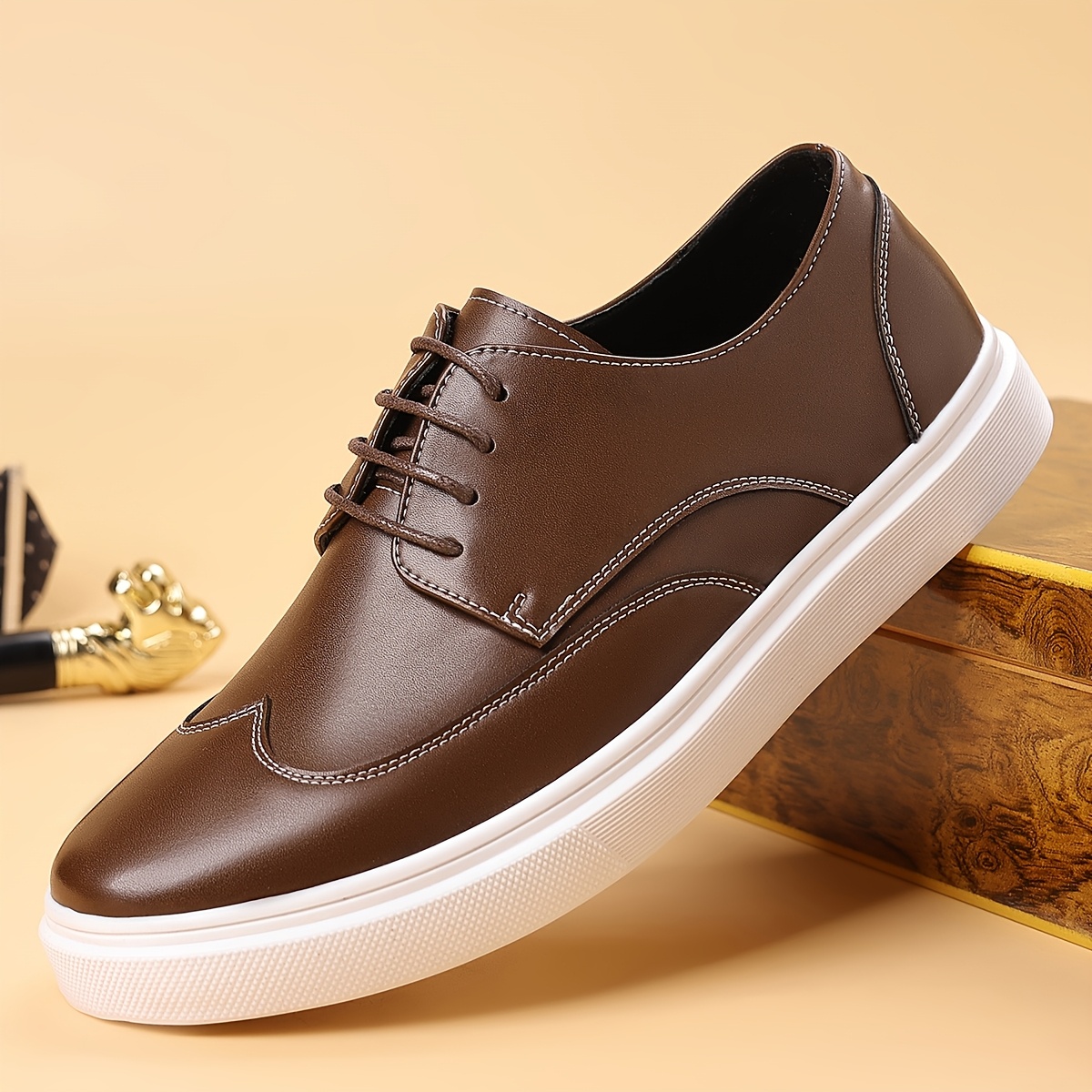 semi formal shoes men sold on Temu United States