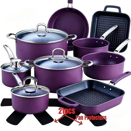 imagem do item conjunto de 21 peças de apanhador de panela antiaderente qualidade, resistente a arranhões, lavável e reutilizável, apanhador de panela de universal os utensílios de cozinha, os utensílios de cozinha, durável e antiderrapante, compatível