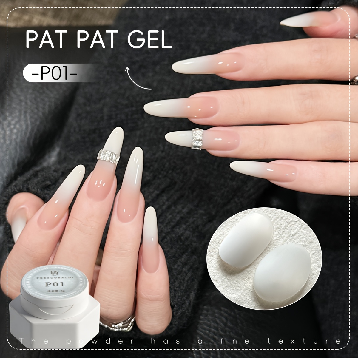 Frescobaldi 39-color Air Cushion Patting Gel - Long-lasting Hard Gel Polish For Gradient Nail Art, Professional Salon