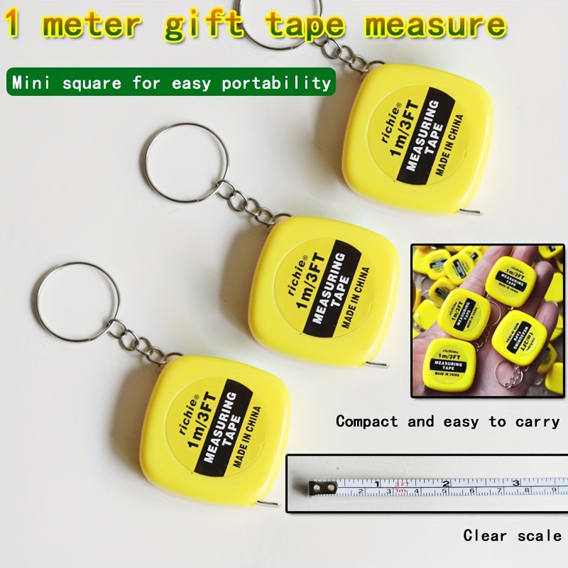 

30- Retractable Keychains - 1 Meter/3 Feet Size - For , Parties, Schools, And Promotional - Metal , -free