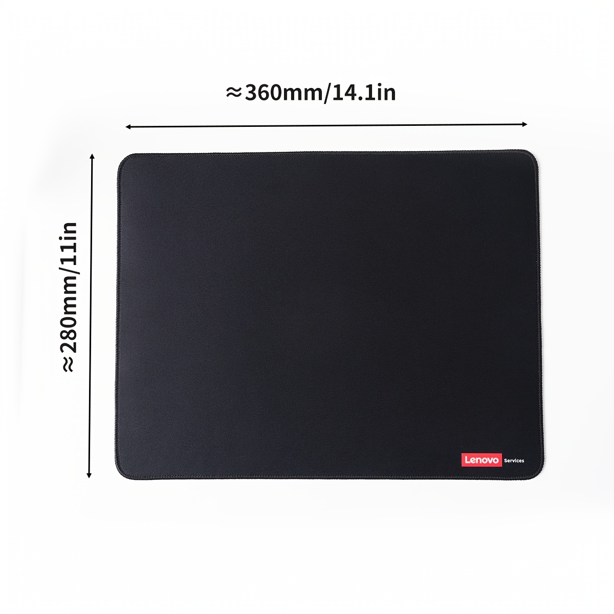Lenovo Classic Non-Slip Gaming and Office Mouse Pad - Large Desk Mat with Anti-Slip Base, Precision Tracking, Easy-Clean Surface for PC, Laptop, Computer - Compatible with Lenovo Computers, Large Mousepad for Desk, Sleek Design