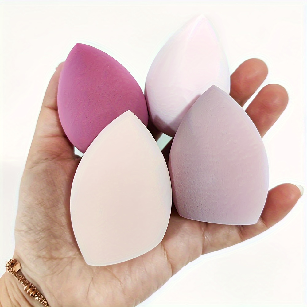 

2/3/4pcs Makeup Beauty Egg, Dry & Wet Use For Powder Cream And Liquid, Cosmetic Foundation Blender Beauty Sponge, Easy To Use, For Women