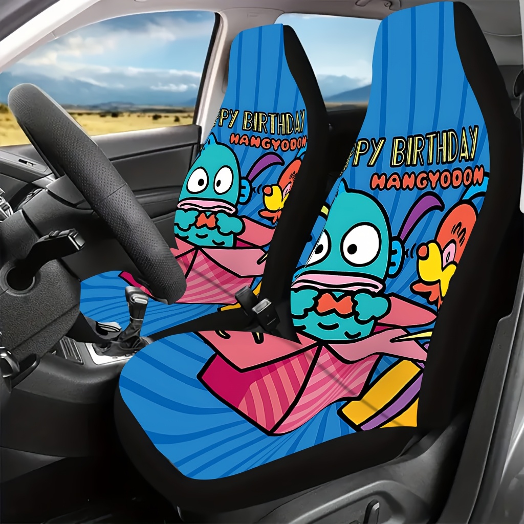 luxury universal seat covers polyester knit fabric with sponge