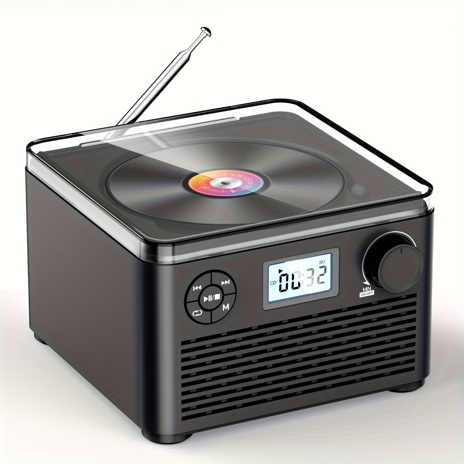 cd player retro sold on Temu United States