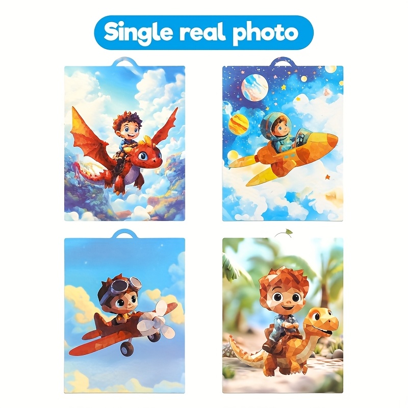 Tear & Paste Number Learning Sticker Puzzle for Kids 3+
