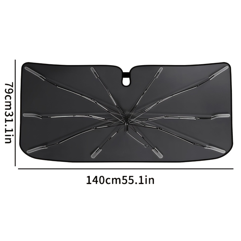 Car Sunshade Car Window Sunshade Curtain Sun Protection Insulation Sunshade Car Interior Front Windshield Sun Visor Cover Special