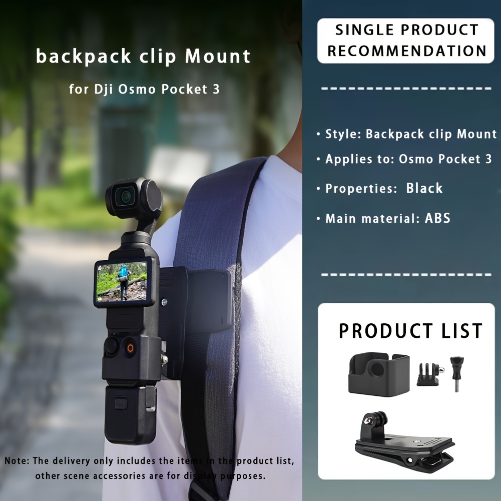 Osmo pocket backpack mount fashion