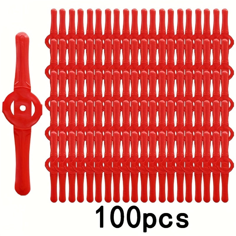 Image of [ Package]100 Lawn Mower - Plastic Turf Cutting Additions - Suitable For Types Of Lawn Mowers And Brush Cutters