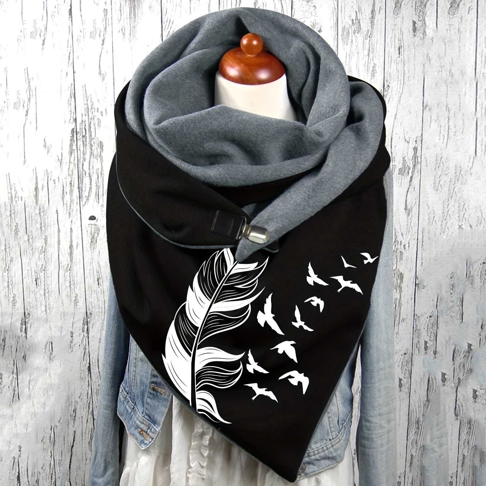 Image of Women's Fashion Feather Bandana