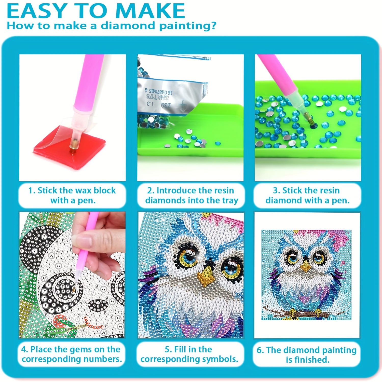 ダイヤモンドアートペインティングアートキット diy 漫画動物