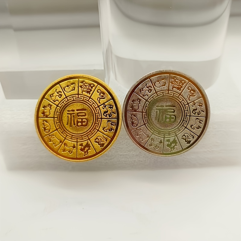 2025 год змеи - твердая   монета  , новогодний красный  ,   счастья, благословение матери   змеи, толстое издание памятной монеты   подробные сведения 5