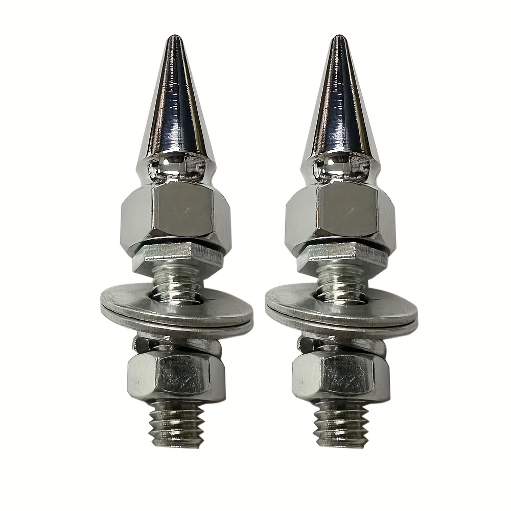 TEMU Set Of 2 Universal License Plate Frame Bolts Suitable For Most Vehicles, Including Cars, Trucks, And Motorcycles.