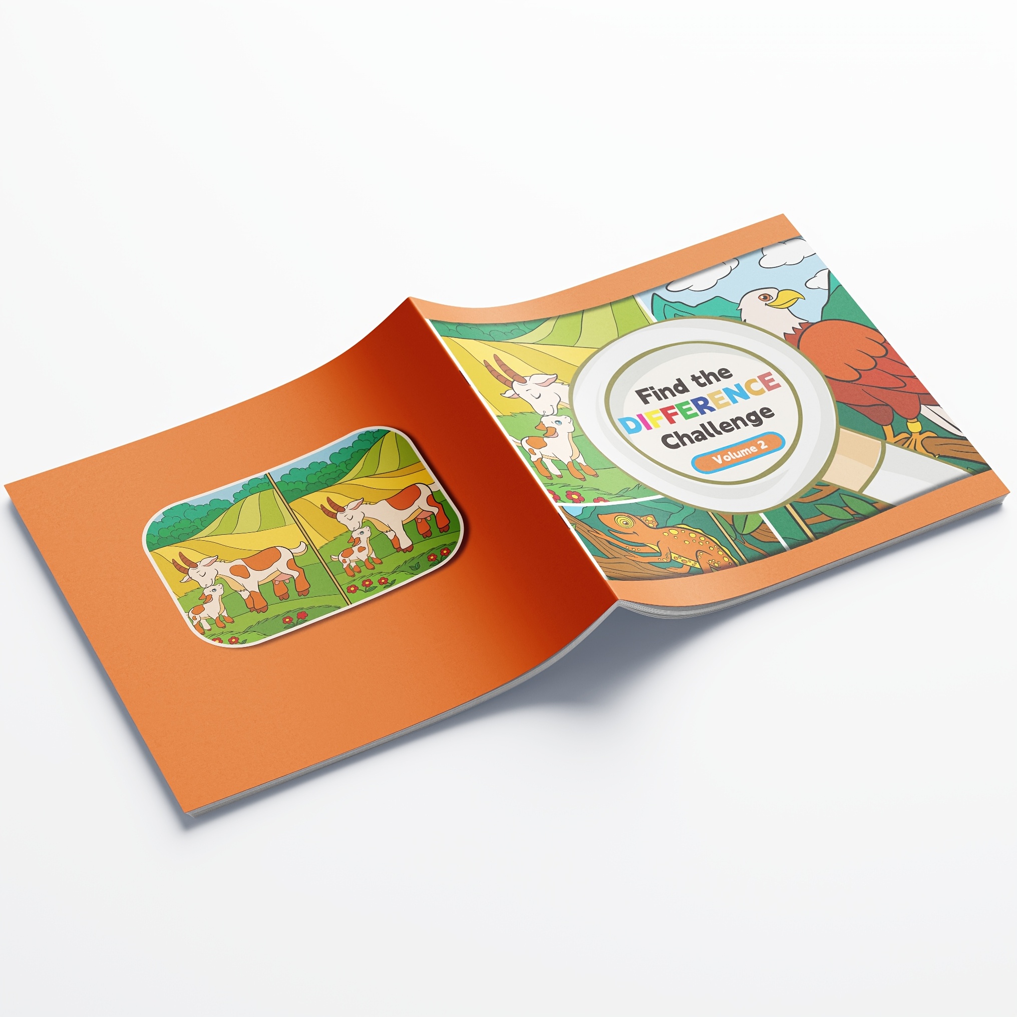 1pc of Find The Differences: Improve Your Observation Abilities And IQ with This Top Wisdom