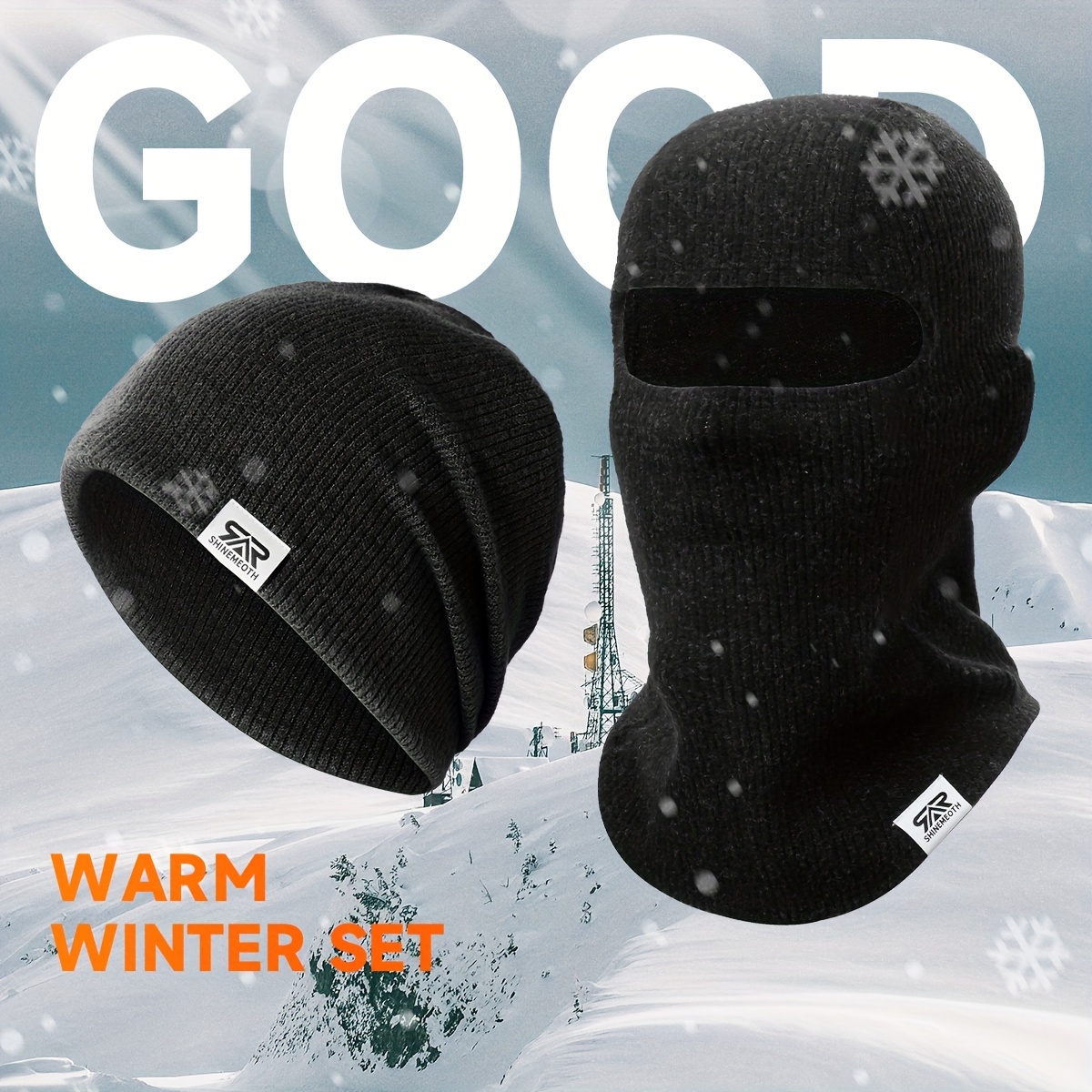 2pcs Shinemeoth Gorros De Invierno Y Conjunto De Gorro Balaclava Para  Hombres Mujeres, Gorro De Punto Suave Y Cálido Forrado De Vellón, Elección  Ideal Para Regalos - Joyería Y Accesorios - Temu