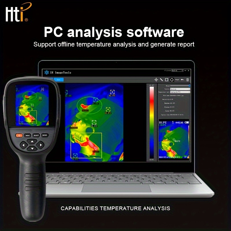 hti thermal imager 256 x 192 ir resolution infared thermal Temu