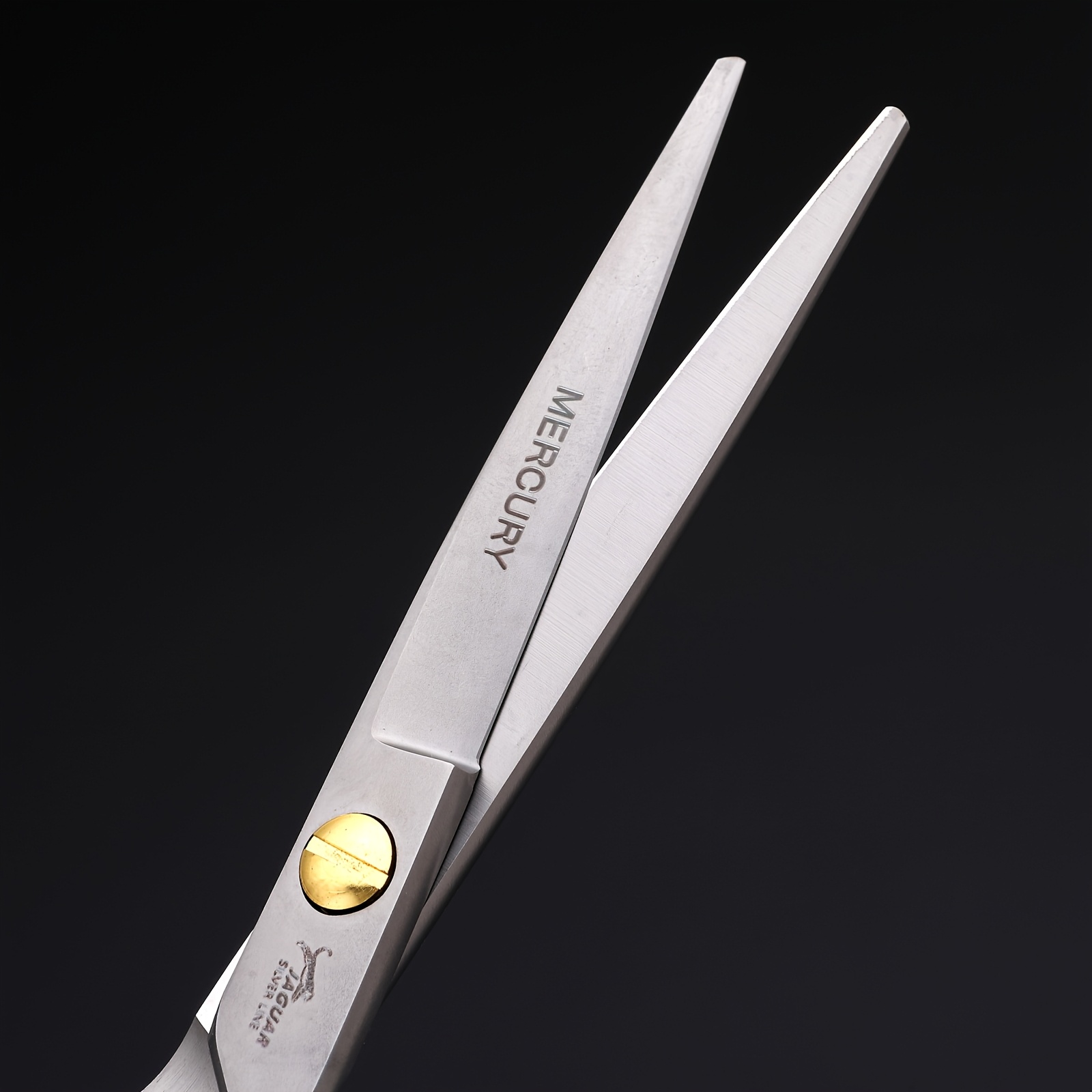Jungle Leopard Self-Sharpening Scissors for Salon Use