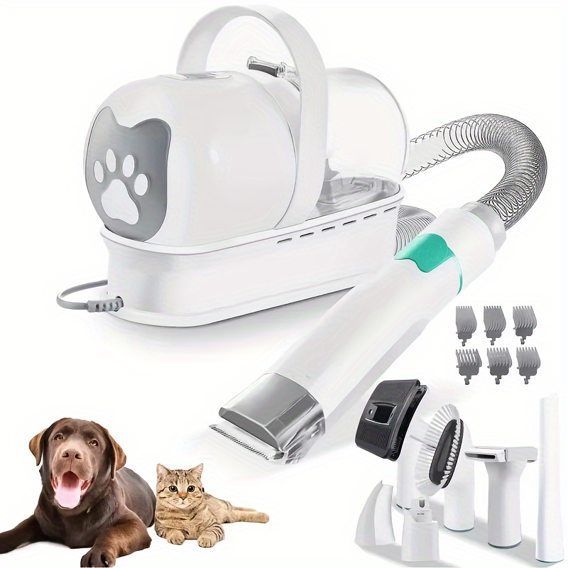 pet grooming vacuum kit dog grooming clippers pet hair Temu